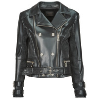 textil Dame Jakker Guess MYLA MOTO Sort