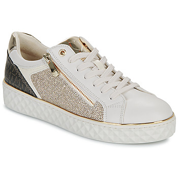 Sko Dame Lave sneakers Marco Tozzi  Beige / Guld