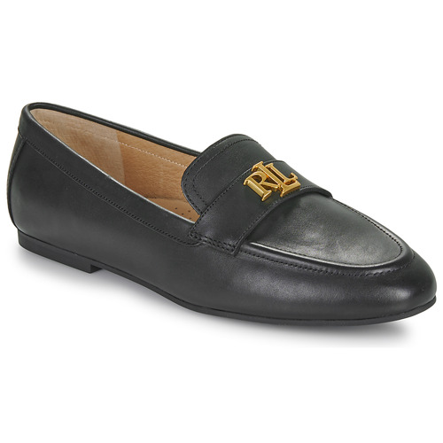 Sko Dame Mokkasiner Lauren Ralph Lauren AVERI III-FLATS-LOAFER Sort