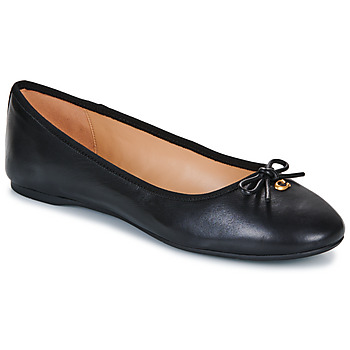 Sko Dame Ballerinaer Coach ABIGAIL LEATHER BALLET FLAT Sort