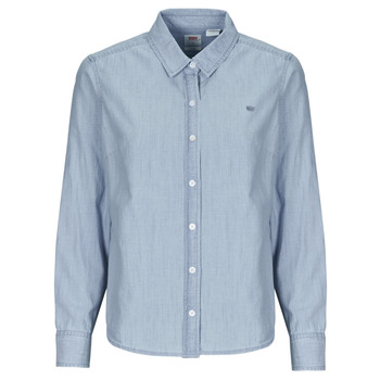 textil Dame Skjorter / Skjortebluser Levi's THE CLASSIC BW SHIRT Blå