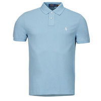 textil Herre Polo-t-shirts m. korte ærmer Polo Ralph Lauren POLO AJUSTE DROIT EN COTON BASIC MESH Blå / Himmelblå / Blå