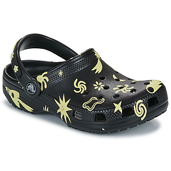 Sko Dreng Træsko Crocs Classic Glow Space Clog K Sort