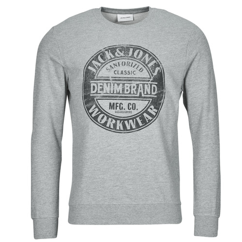 textil Herre Sweatshirts Jack & Jones JJJEANS Grå