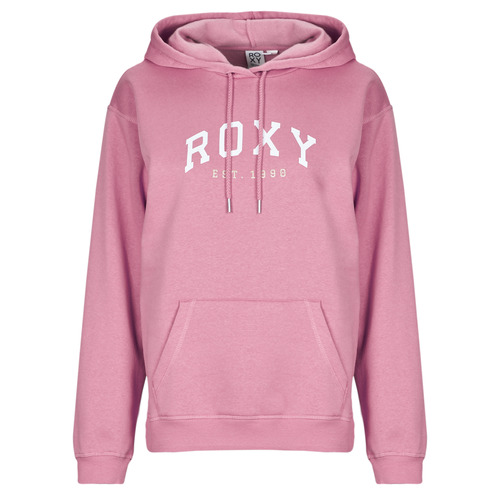 textil Dame Sweatshirts Roxy SURF STOKED HOODIE BRUSHED Pink