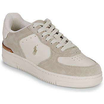 Sko Lave sneakers Polo Ralph Lauren MASTERS COURT Beige / Muldvarpegrå