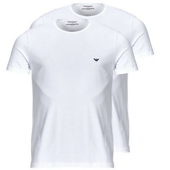 textil Herre T-shirts m. korte ærmer Emporio Armani CC717-111267 Hvid