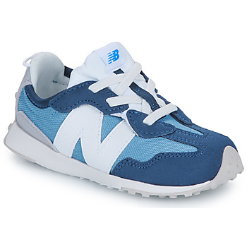 Sko Børn Lave sneakers New Balance 327 Blå / Grå / Hvid