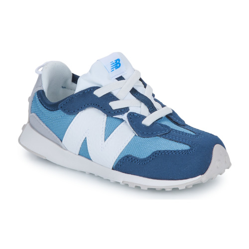 Sko Børn Lave sneakers New Balance 327 Blå / Grå / Hvid