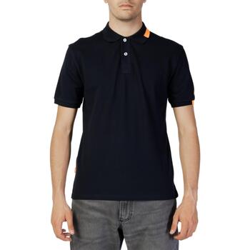 textil Herre Polo-t-shirts m. korte ærmer Suns FEDERICO TAG PLS01001U Blå