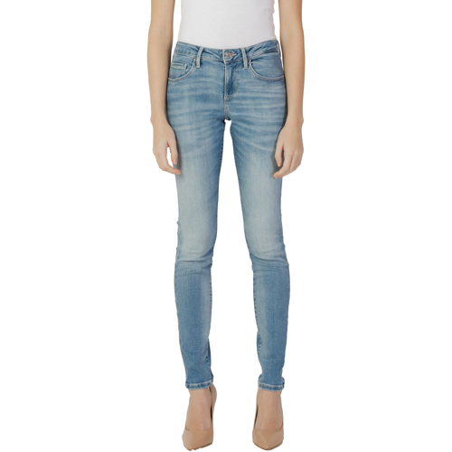 textil Dame Jeans - skinny Guess ANNETTE W2YA99 D4Q01 Blå