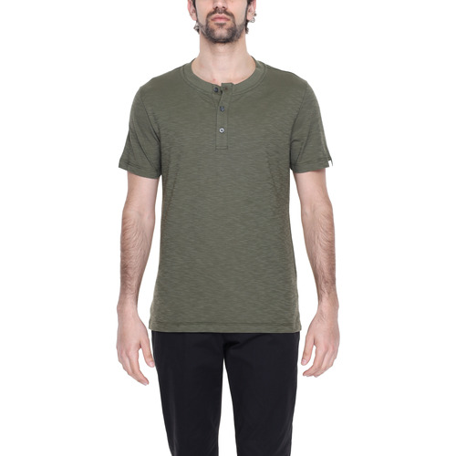 textil Herre Polo-t-shirts m. lange ærmer Liu Jo SERAFINO MC FLAMESERA M124P204FLAMESERA Grøn