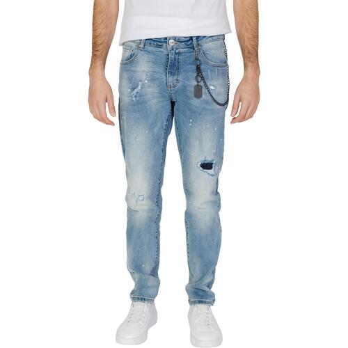 textil Herre Lige jeans Icon IU8050J Blå