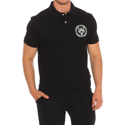 textil Herre Polo-t-shirts m. korte ærmer Philipp Plein Sport PIPS508-99 Sort