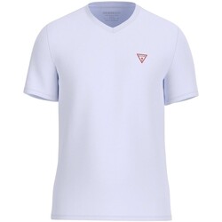 textil Herre T-shirts m. korte ærmer Guess  Flerfarvet