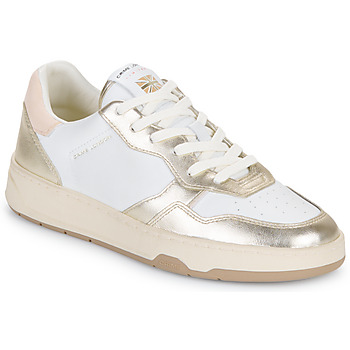 Sko Dame Lave sneakers Crime London TIMELESS Hvid / Guld / Pink