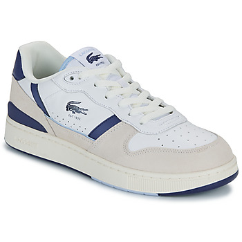 Sko Herre Lave sneakers Lacoste T-CLIP Beige / Marineblå