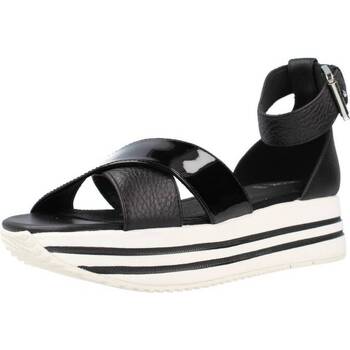 Sko Dame Sandaler Geox D SANDAL KENCY Sort