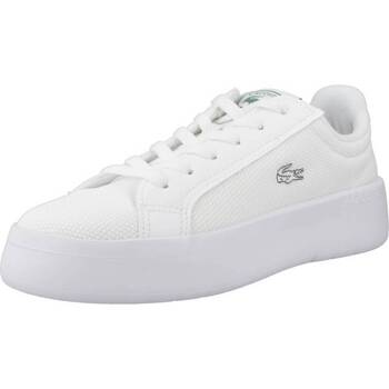 Sko Dame Sneakers Lacoste CARNABY PLATFORM LITE TEX Hvid