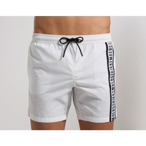 textil Herre Badebukser / Badeshorts Bikkembergs BKK3MBM03 Hvid