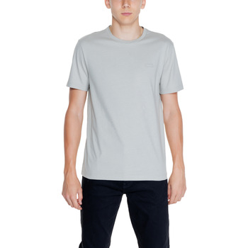 textil Herre Polo-t-shirts m. lange ærmer Calvin Klein Jeans SMOOTH COTTON K10K112229 Grå