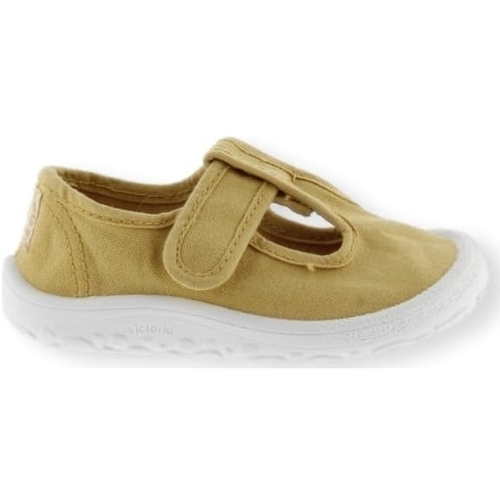 Sko Børn Snøresko Victoria Barefoot Baby Shoes 370108 - Trigo Gul