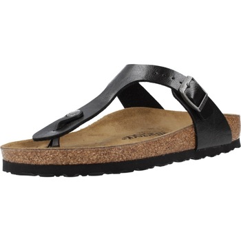 Sko Dame Sandaler Birkenstock GIZEH BIRKO-FLOR Sort