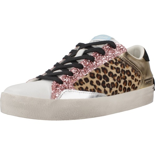 Sko Dame Sneakers Crime London DISTRESSED Flerfarvet