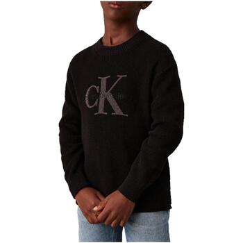 textil Dreng Sweatshirts Calvin Klein Jeans  Sort