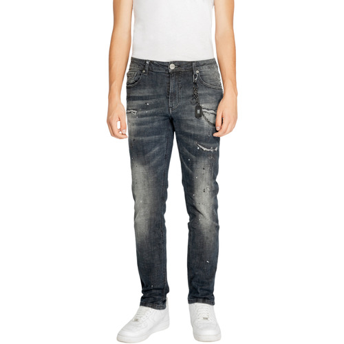 textil Herre Lige jeans Icon IU9091J Sort