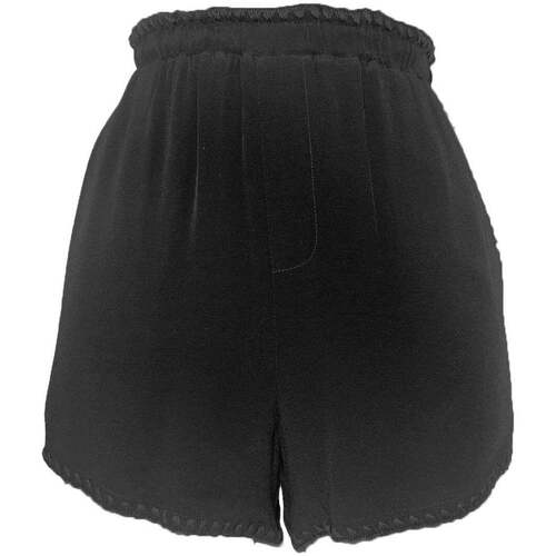 textil Dame Shorts Isabelle Blanche  Sort