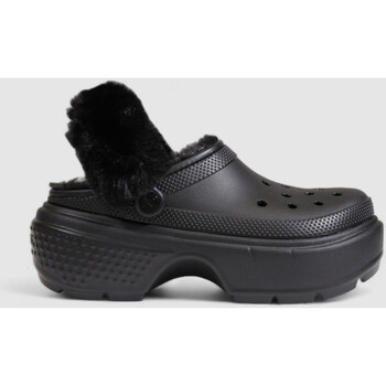 Sko Dame Sandaler Crocs Stomp Lined Clog 208546 Sort