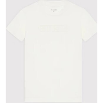 textil Børn T-shirts & poloer Guess L2YI59 J1311 Hvid