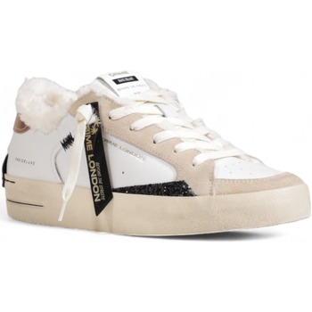 Sko Dame Sneakers Crime London SK8 DELUXE 21110AA7 Hvid