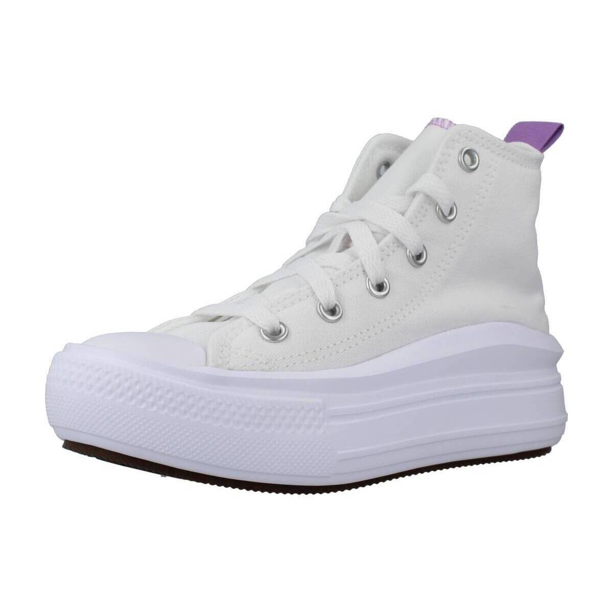 Sko Pige Sneakers Converse Chuck Taylor All Star Move Platform Hvid