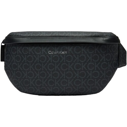 Tasker Herre Bæltetasker Calvin Klein Jeans CK MUST WAISTBAG MONO K50K512201 Sort