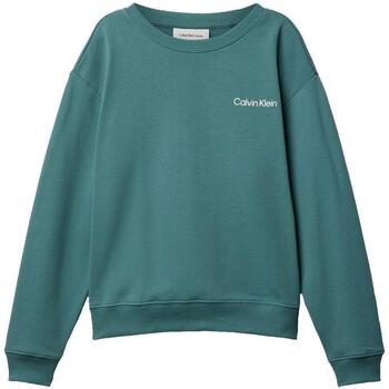 textil Dreng Sweatshirts Calvin Klein Jeans  Grøn