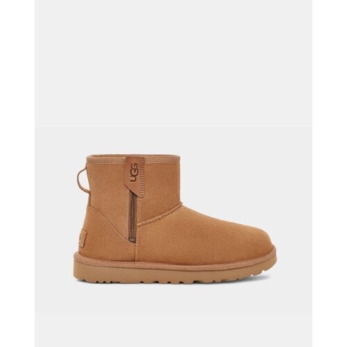 Sko Dame Støvler UGG 1151230 MINI BAILEY ZIP Brun