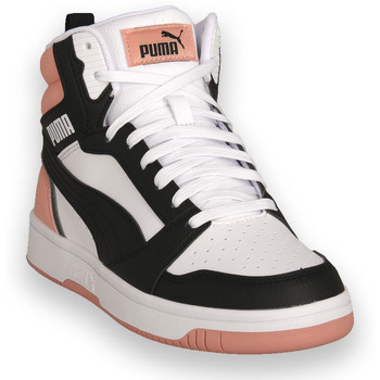 Sko Dame Sneakers Puma 07 REBOUND V6 MID JR Hvid