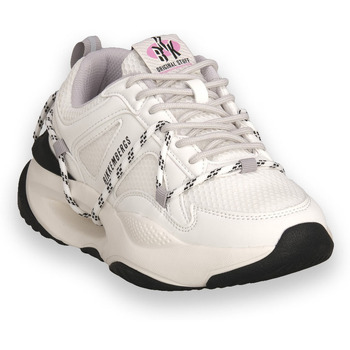 Sko Dame Sneakers Bikkembergs MICRO WHITE Hvid