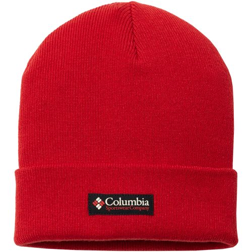 Accessories Herre Huer Columbia City Trek Heavyweight Beanie Rød