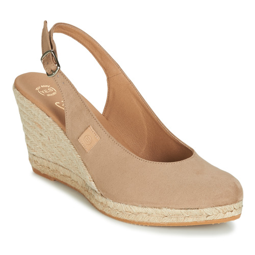 Sko Dame Espadriller Betty London TECHNO Beige