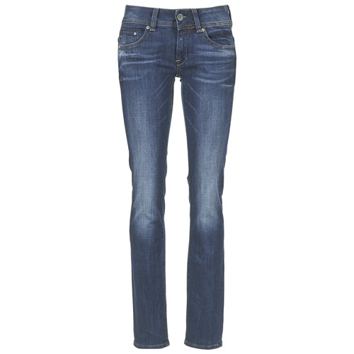 textil Dame Lige jeans G-Star Raw MIDGE SADDLE MID STRAIGHT Denim