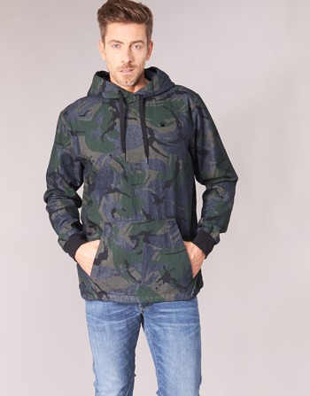 textil Herre Jakker G-Star Raw STOR ANORAK OVERSHIRT Blå / Grøn