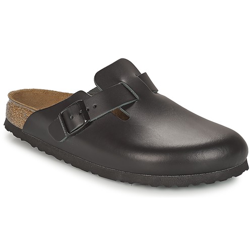 Sko Træsko Birkenstock BOSTON Sort