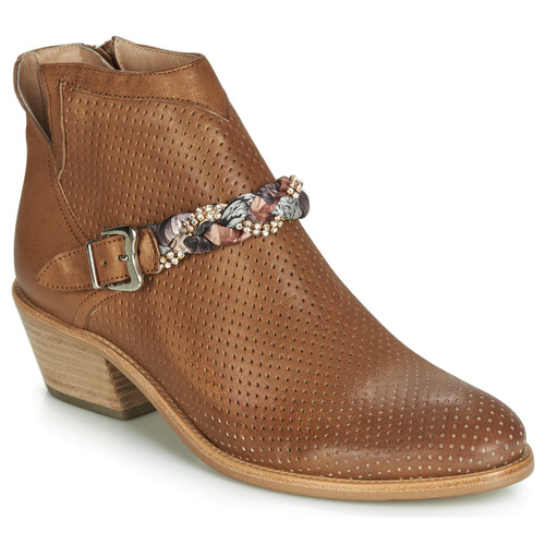 Zapatos Mujer Botas de caña baja Muratti DENISETTE Cognac