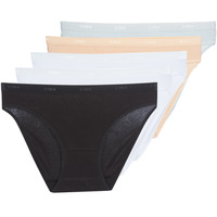 Ropa interior Mujer Culote y bragas DIM ECODIM COTON X 6 Negro / Blanco / Beige