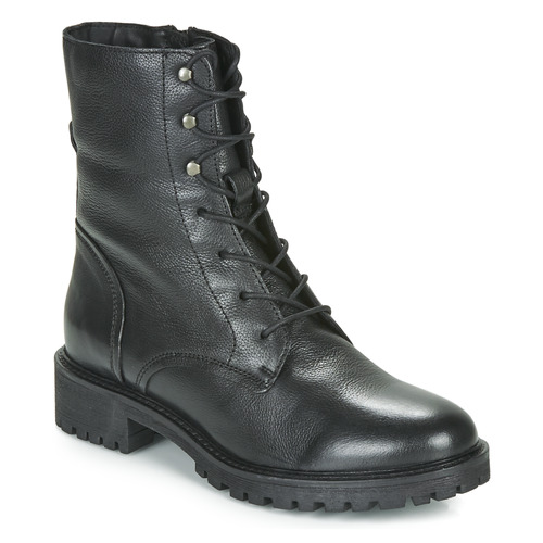 Zapatos Mujer Botas de caña baja Geox D HOARA Negro