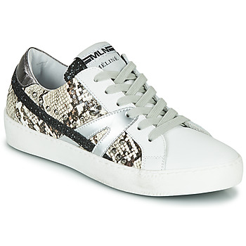 Zapatos Mujer Zapatillas bajas Meline PANNA Blanco / Pitón