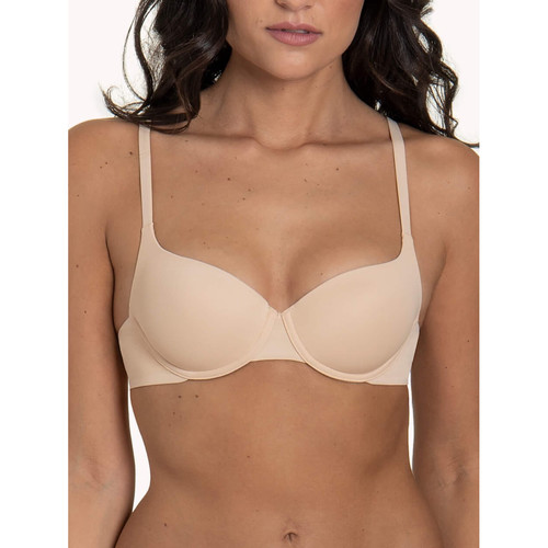 Ropa interior Mujer Copa / Con Aros Lisca Sujetador preformado Bella piel  - copa F Beige